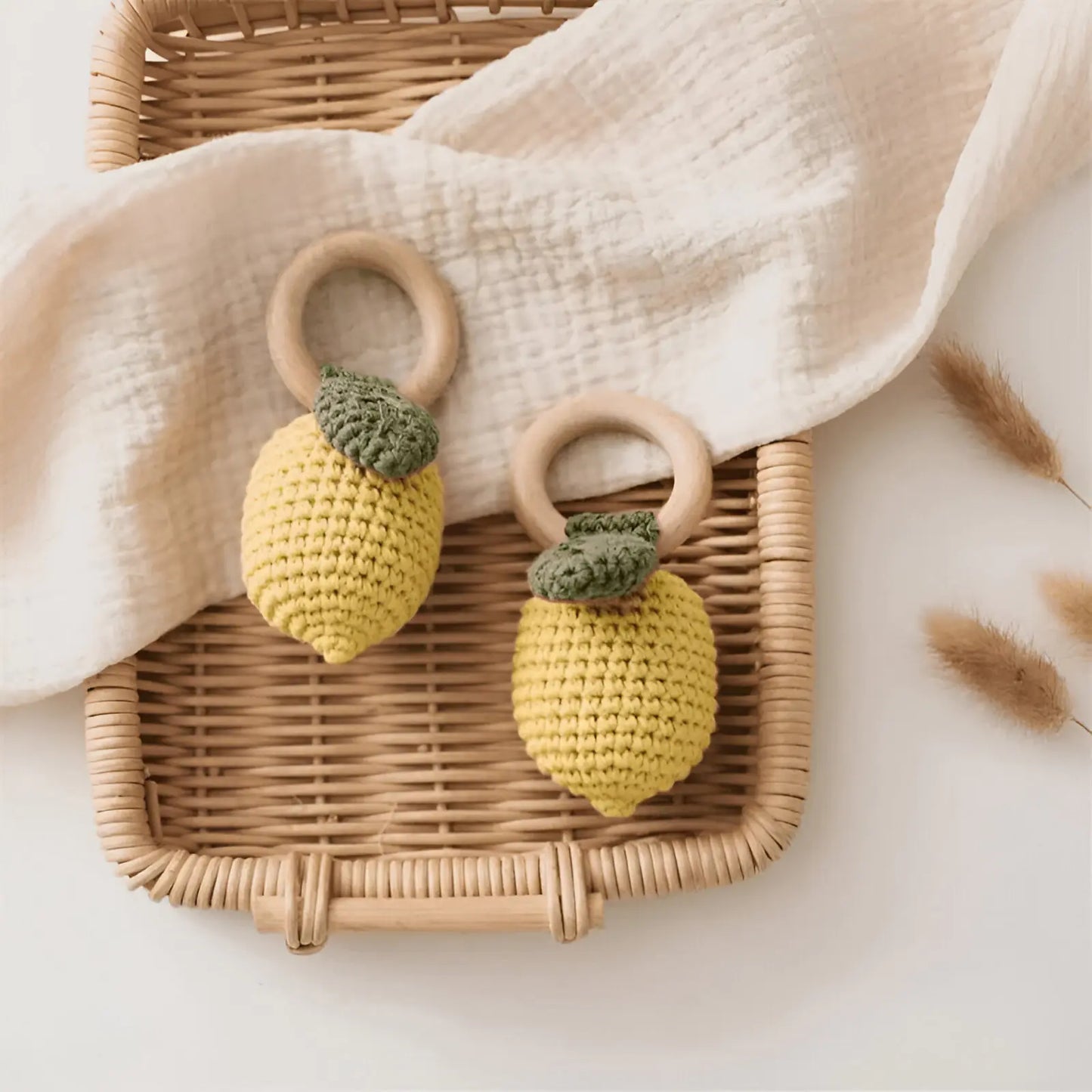 Handmade Lemon Teether