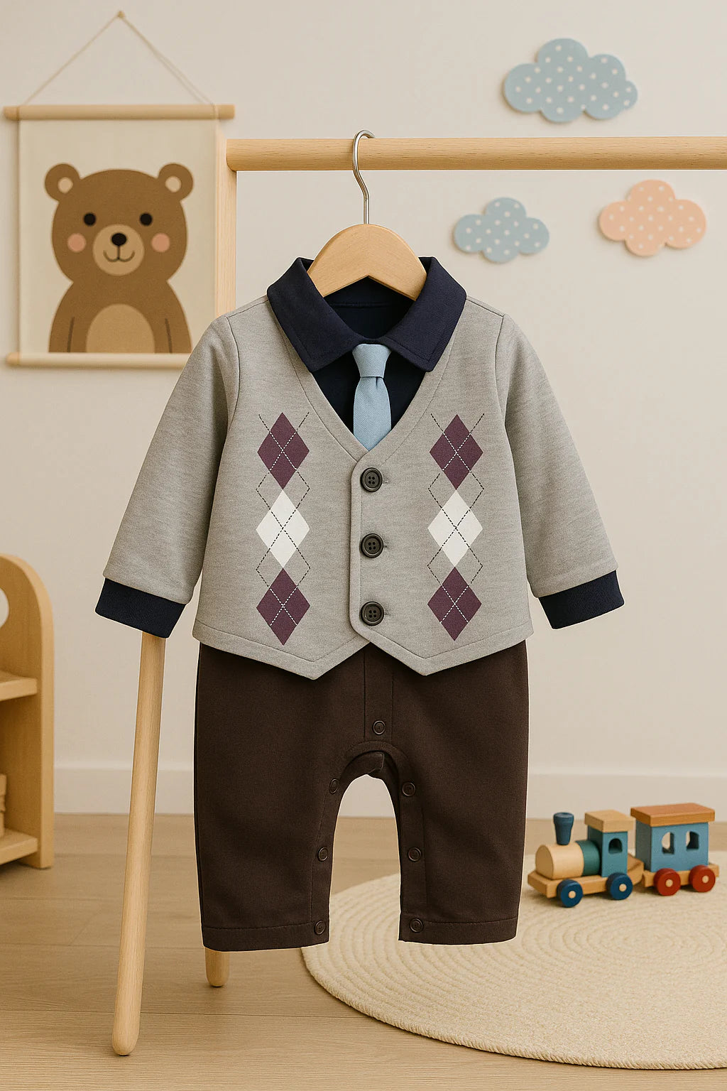 Cotton Baby Jumpsuit