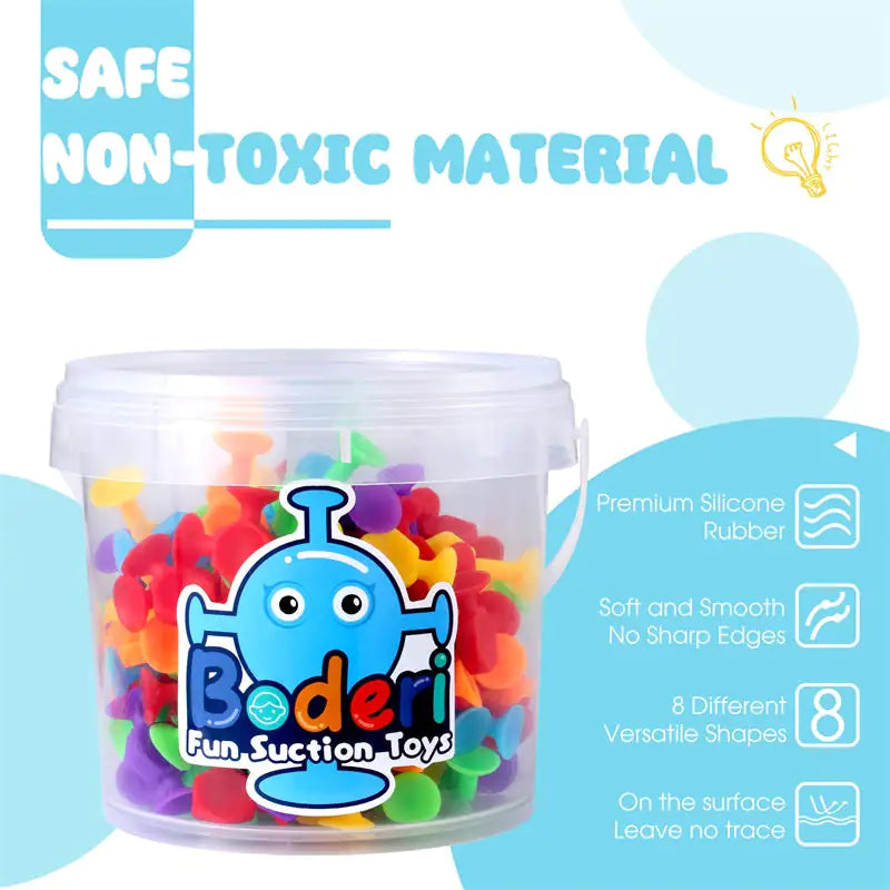 114 PCS Suction Sensory Toy