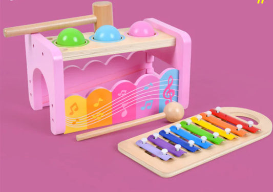 Melody Hamster Family Piano Toy
