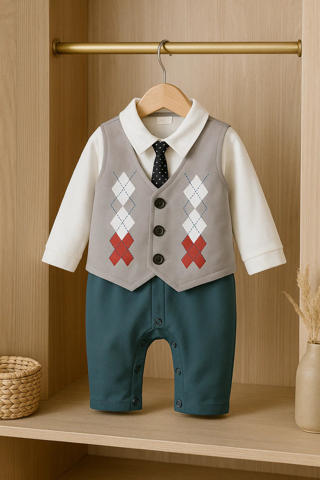 Cotton Baby Jumpsuit