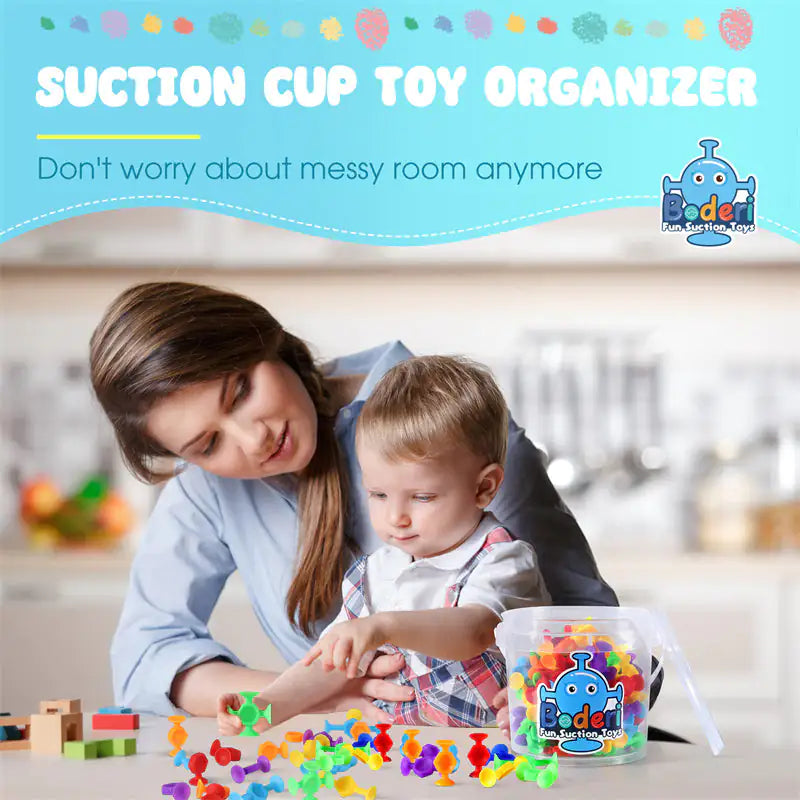 114 PCS Suction Sensory Toy
