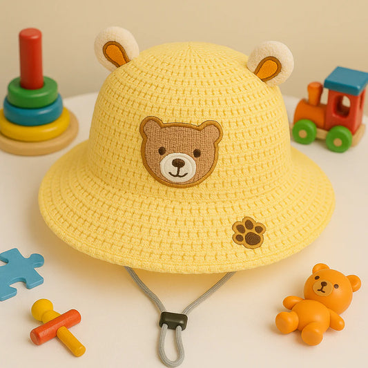 Baby Bear Straw Sun Hat