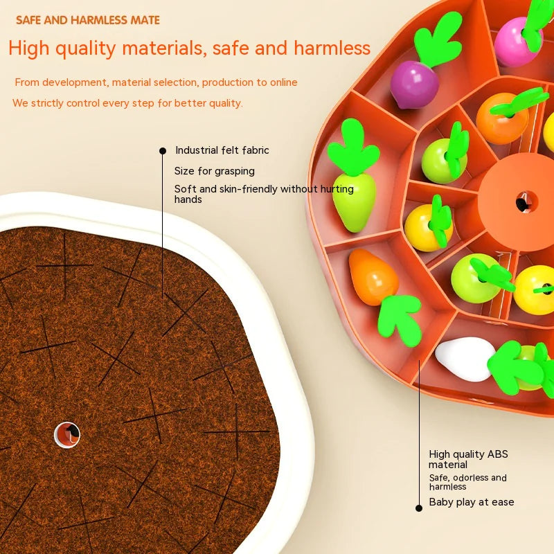 Infant Radish Interactive Play Toy