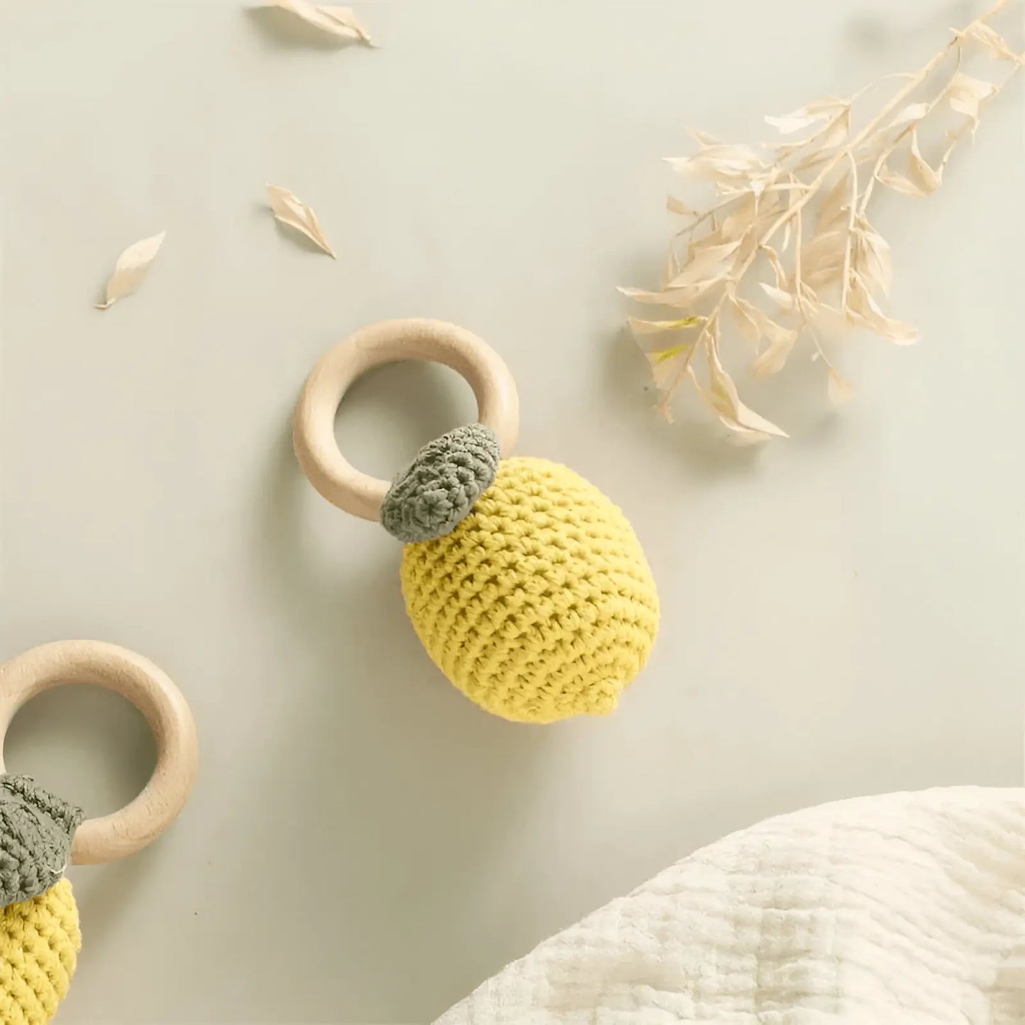 Handmade Lemon Teether