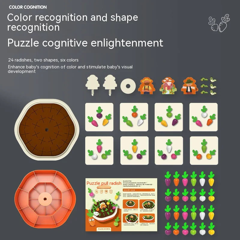 Infant Radish Interactive Play Toy