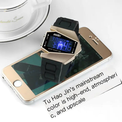 Luminous LED Kids Watch Alarm