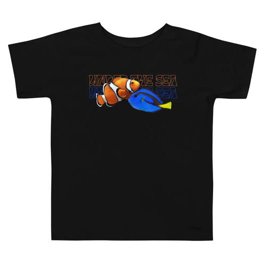 Toddler Reef Print Cotton Tee