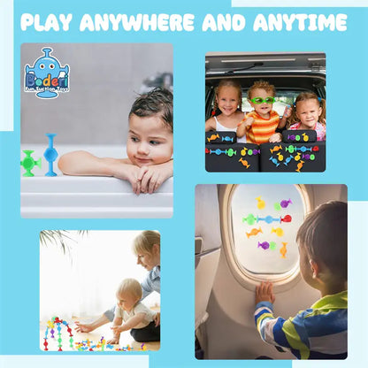 114 PCS Suction Sensory Toy