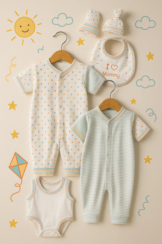 Newborn Cotton Outfit Set